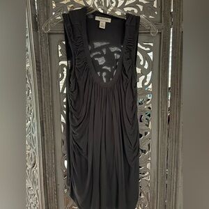 Motherhood Maternity Elegant Grey Blouse